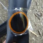 【折り畳み自転車】ポタリング中にまさかのパンク! 野外ではじめてのパンク修理!