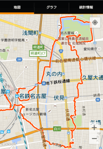 名古屋散歩地図