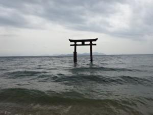 琵琶湖 白鬚神社 (2)