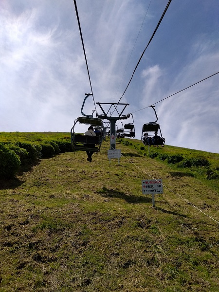 乗車レポ 大室山登山リフトに乗車してみた